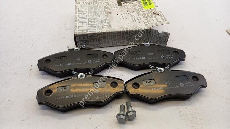 RENAULT 106089 Fren Balatası Seti