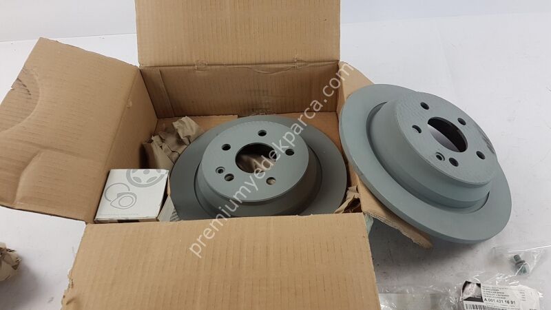 A6394200301 - fren seti (2 disk, 4 balata)