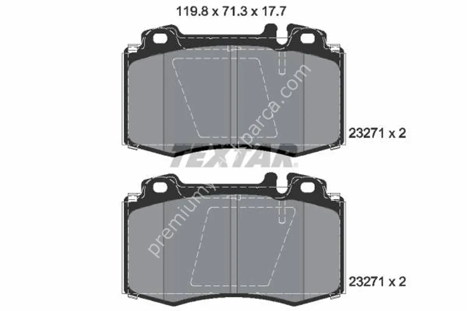 TX 2327102 FREN BALATASI ÖN