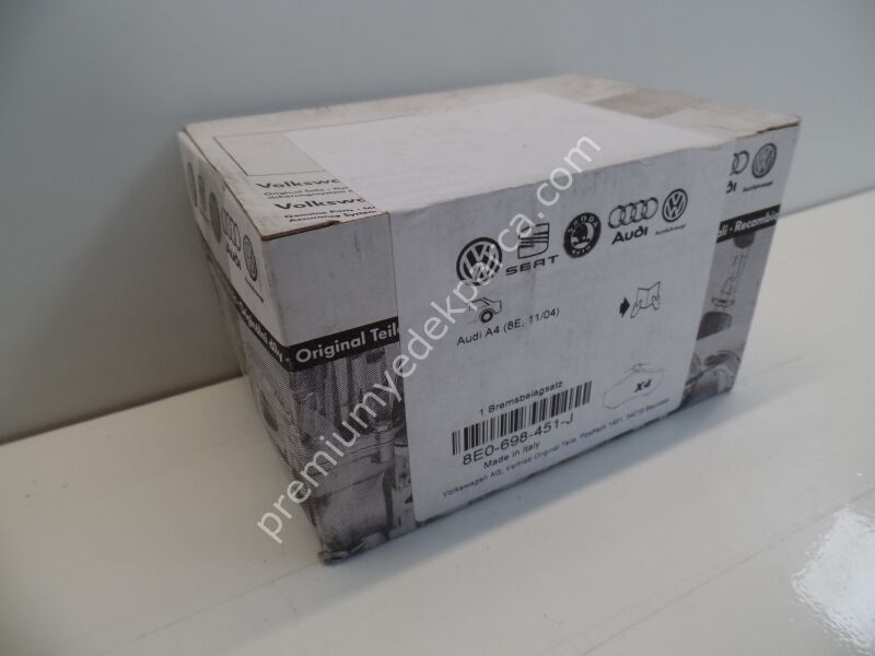 8E0698451J - fren balata seti